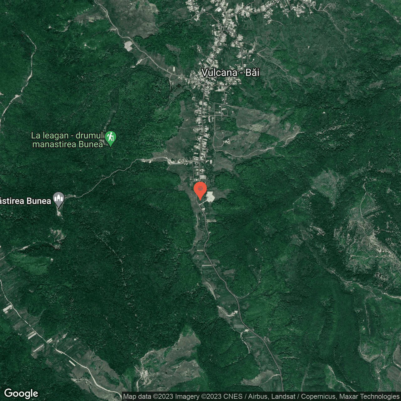Poza harta hybrid, zoom 14, adresa Vulcana Bai, Str. Targoviste, , judetul