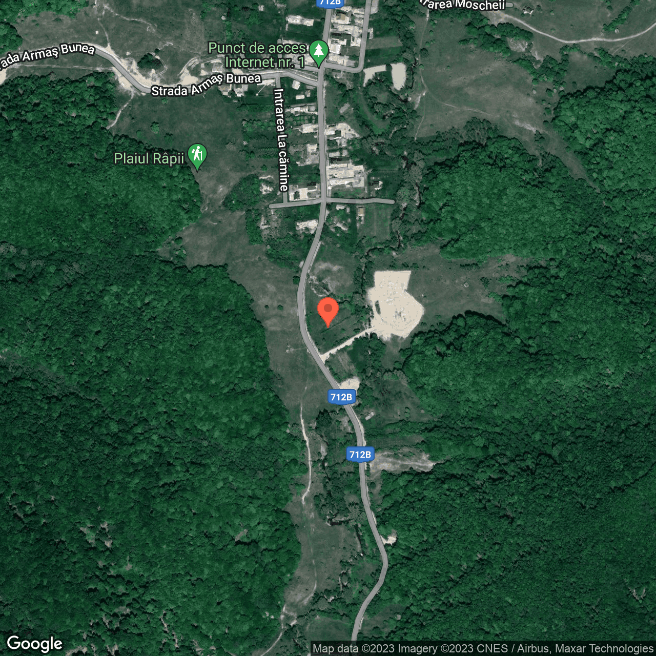 Poza harta hybrid, zoom 16, adresa Vulcana Bai, Str. Targoviste, , judetul