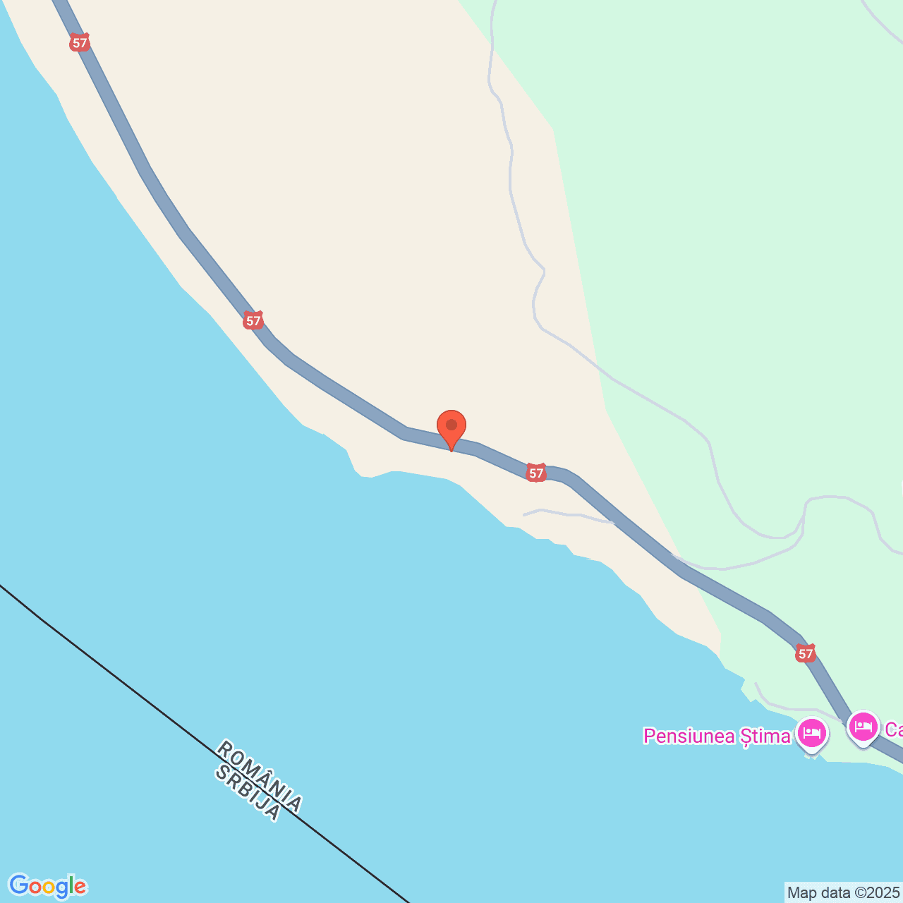 Poza harta streetview, zoom 16, adresa Svinita, , judetul