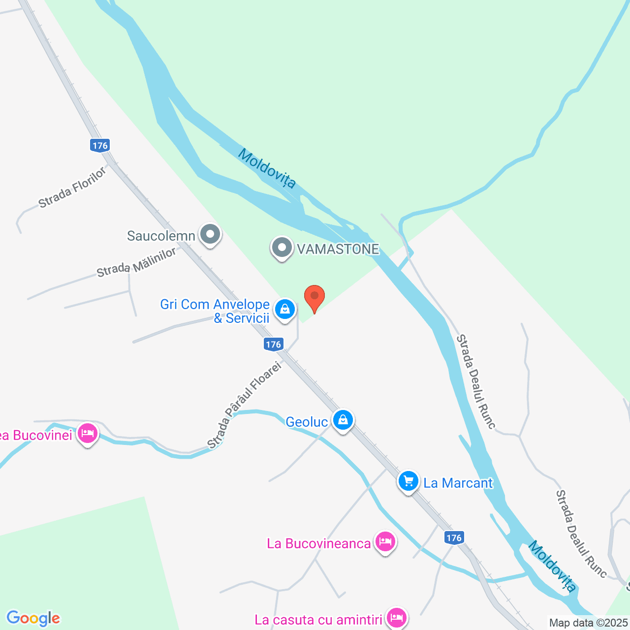 Poza harta streetview, zoom 16, adresa Vama Suceava, , judetul