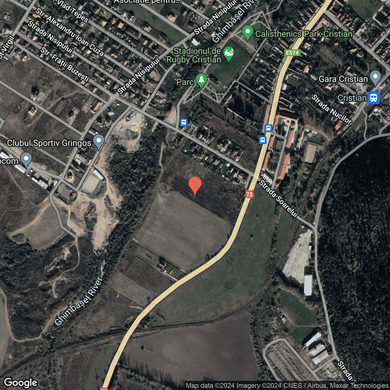 Poza harta hybrid, zoom 16, adresa Rasnov Brasov, , judetul