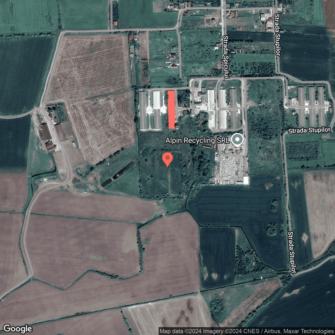 Poza harta hybrid, zoom 16, adresa Satu Mare, str. Careiului, nr. 160, , judetul