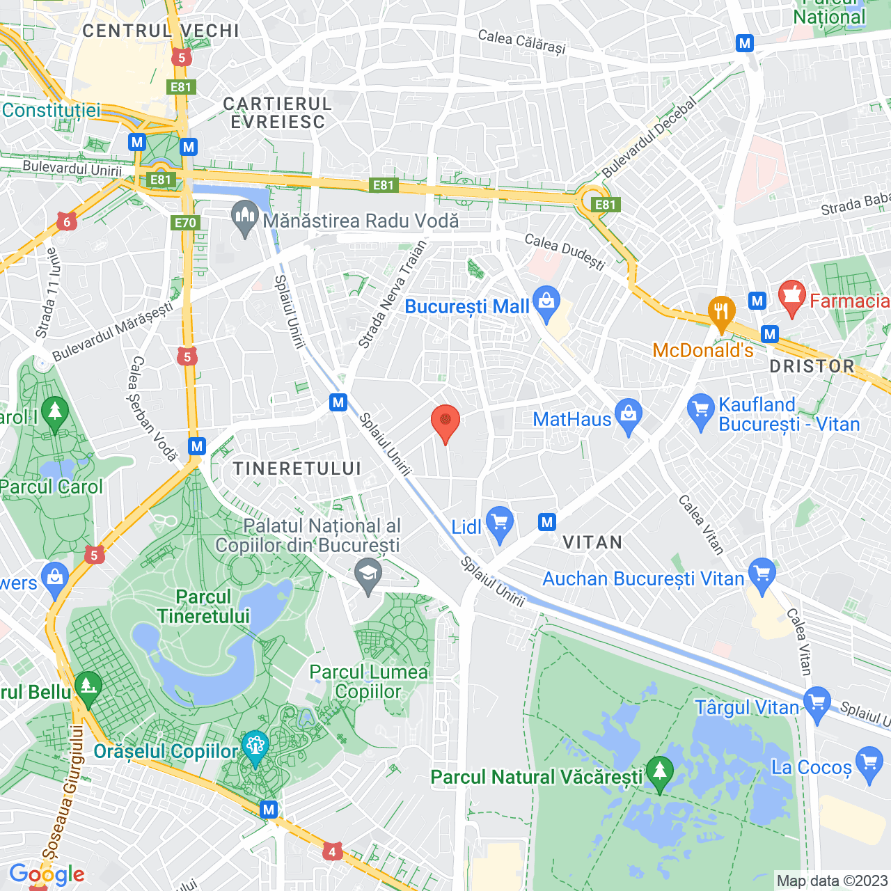 Poza harta streetview, zoom 14, adresa Bucuresti, Str. Ion Minulescu, nr.82, , judetul