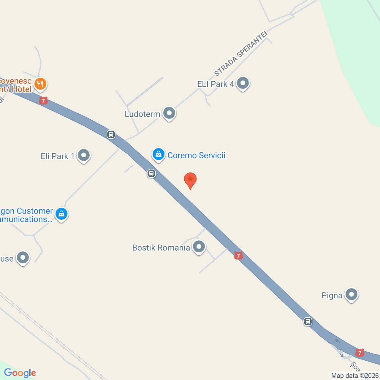 Poza harta streetview, zoom 16, adresa Buftea Ilfov, , judetul