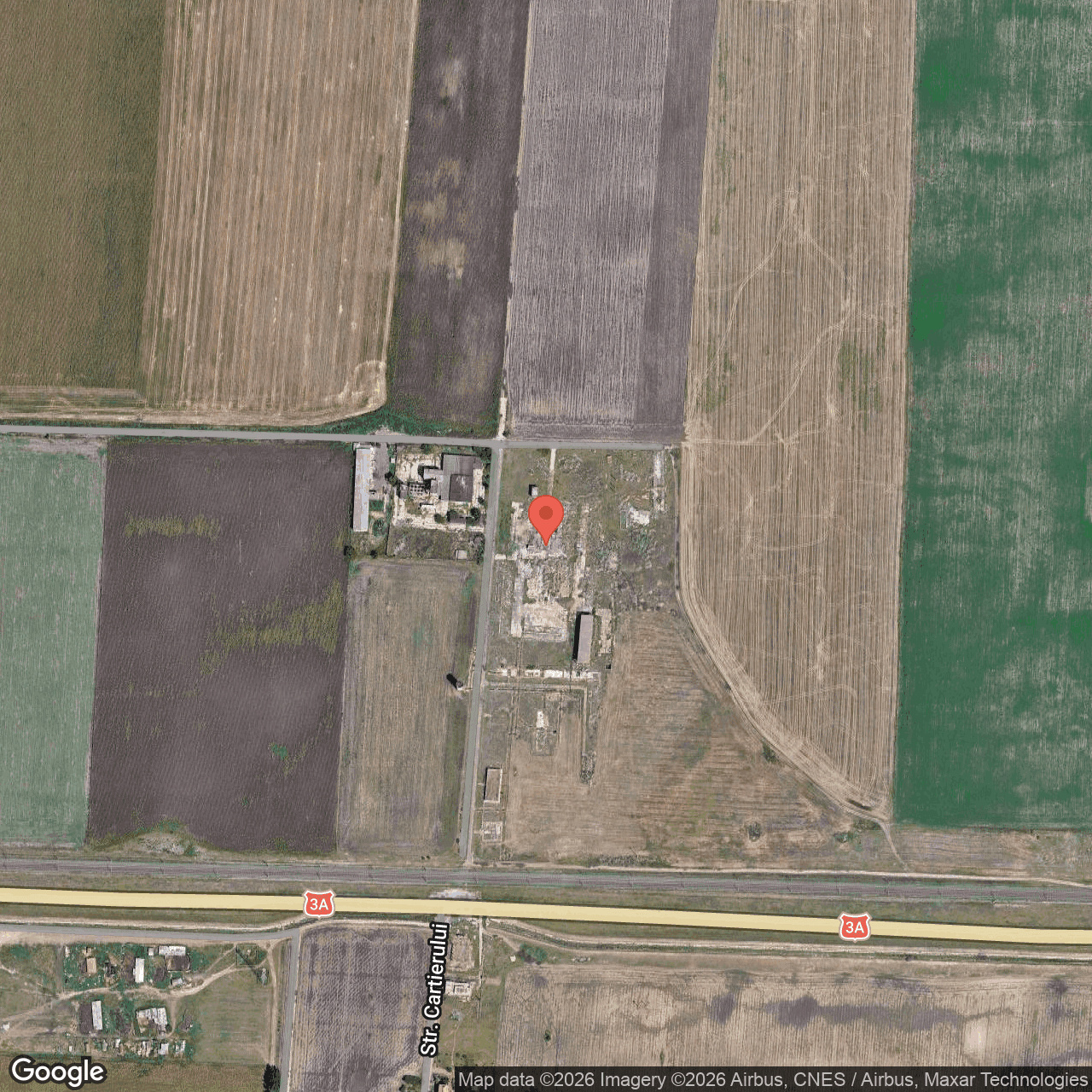 Poza harta hybrid, zoom 16, adresa Dragalina Calarasi, , judetul