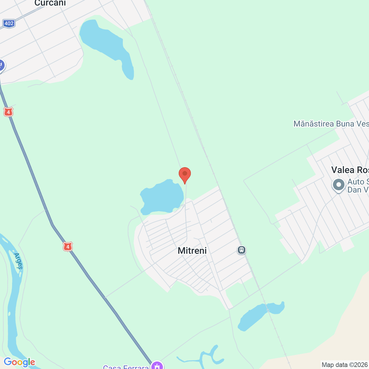 Poza harta streetview, zoom 14, adresa Mitreni Calarasi, , judetul