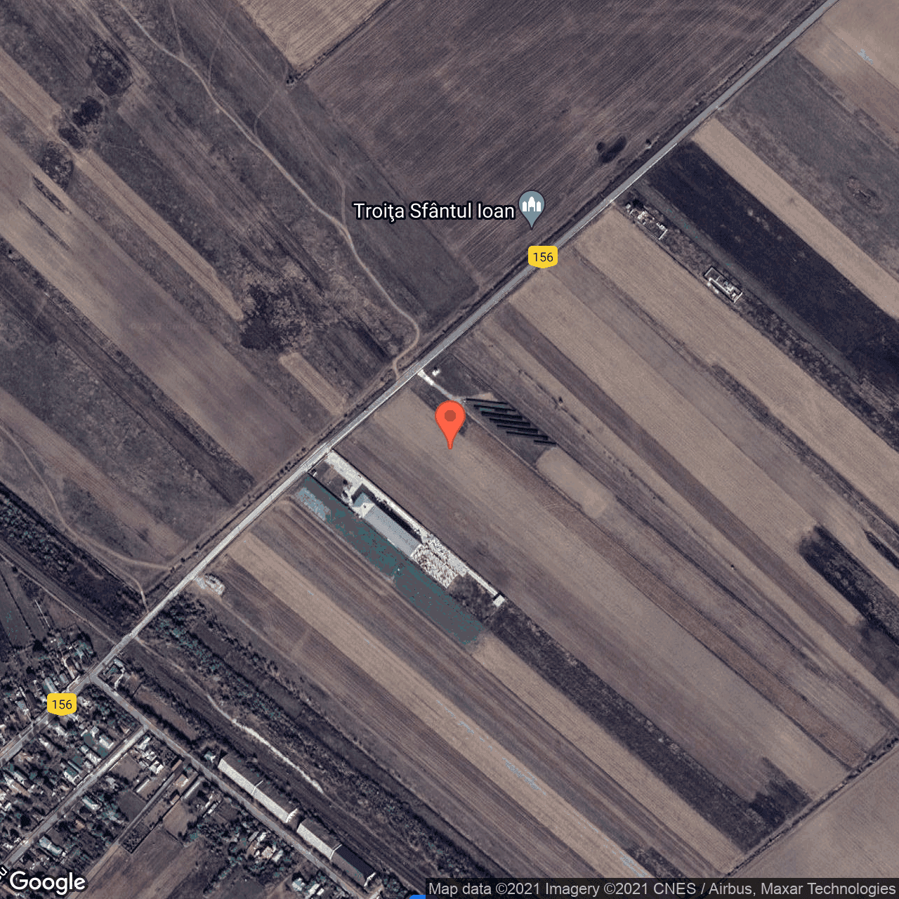 Poza harta hybrid, zoom 16, adresa Tartasesti, judetul Dambovita