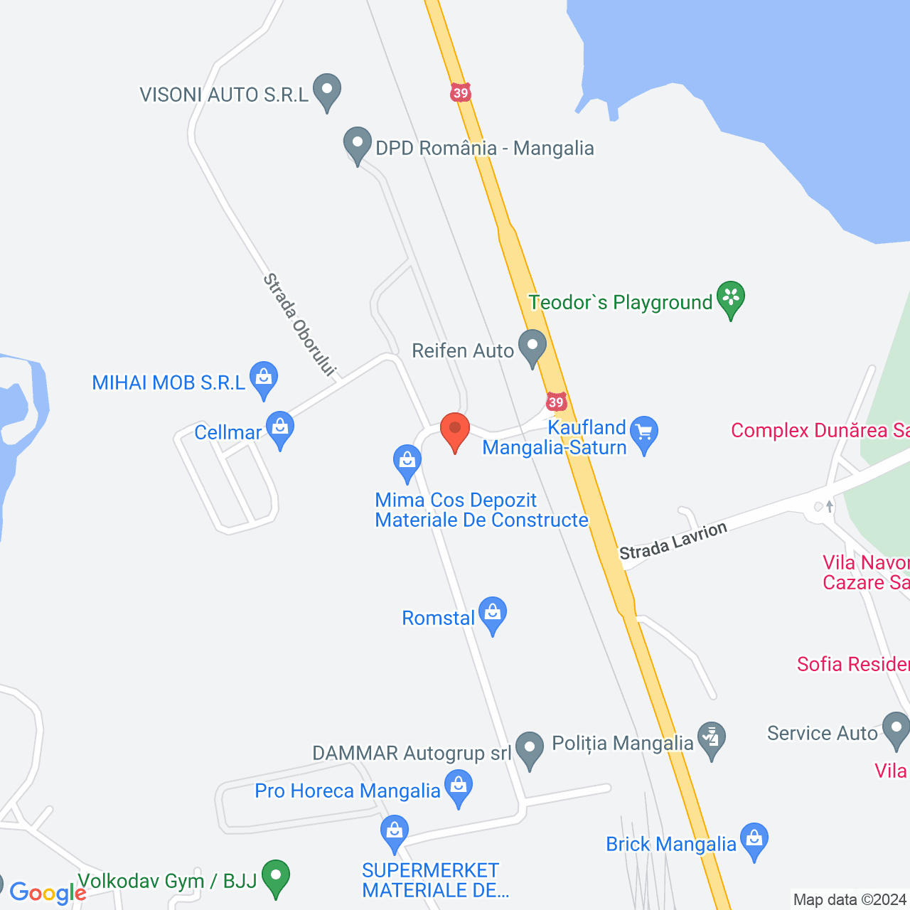 Poza harta streetview, zoom 16, adresa Mangalia, str. M. I. Dobrogeanu, , judetul