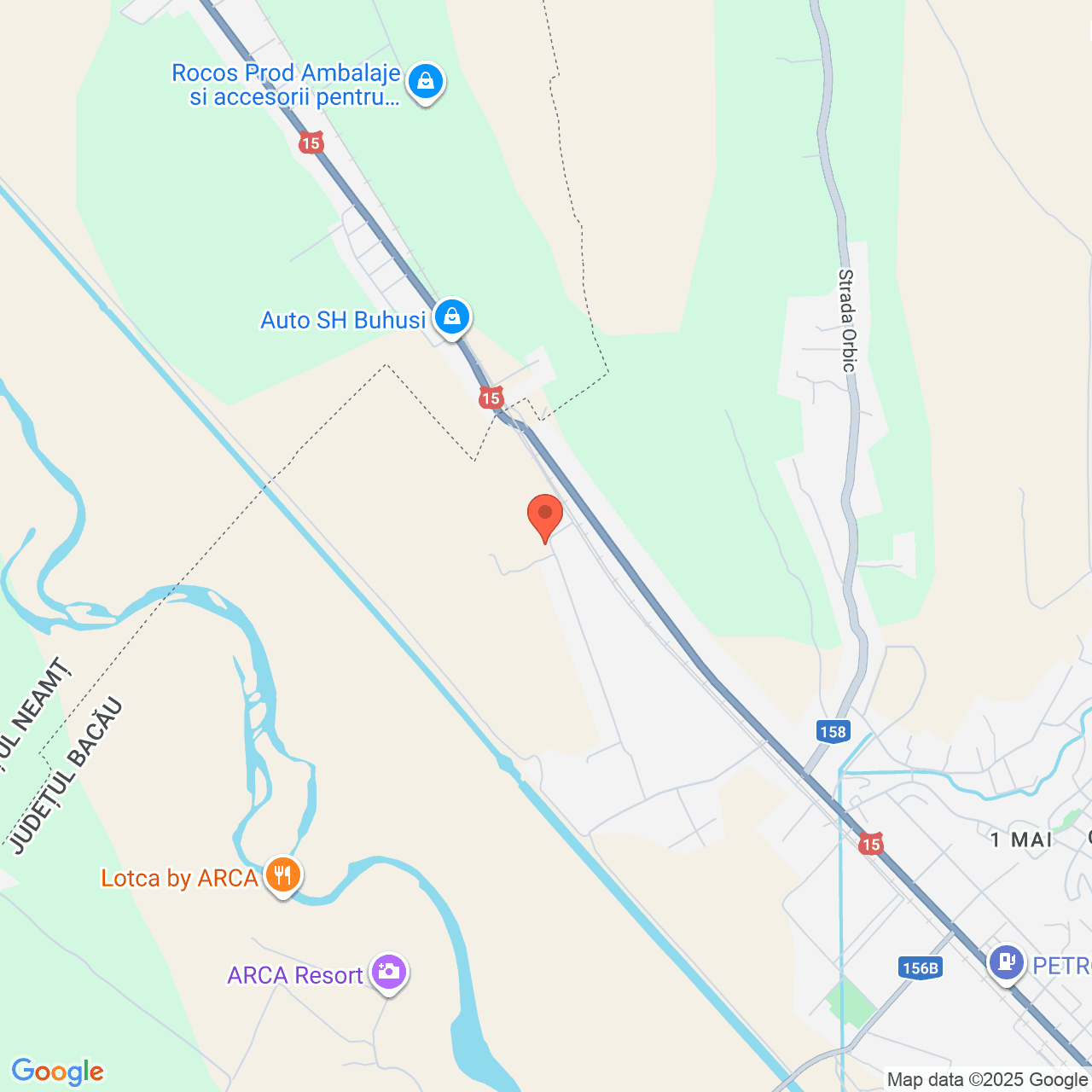 Poza harta streetview, zoom 14, adresa Buhusi Bacau, , judetul