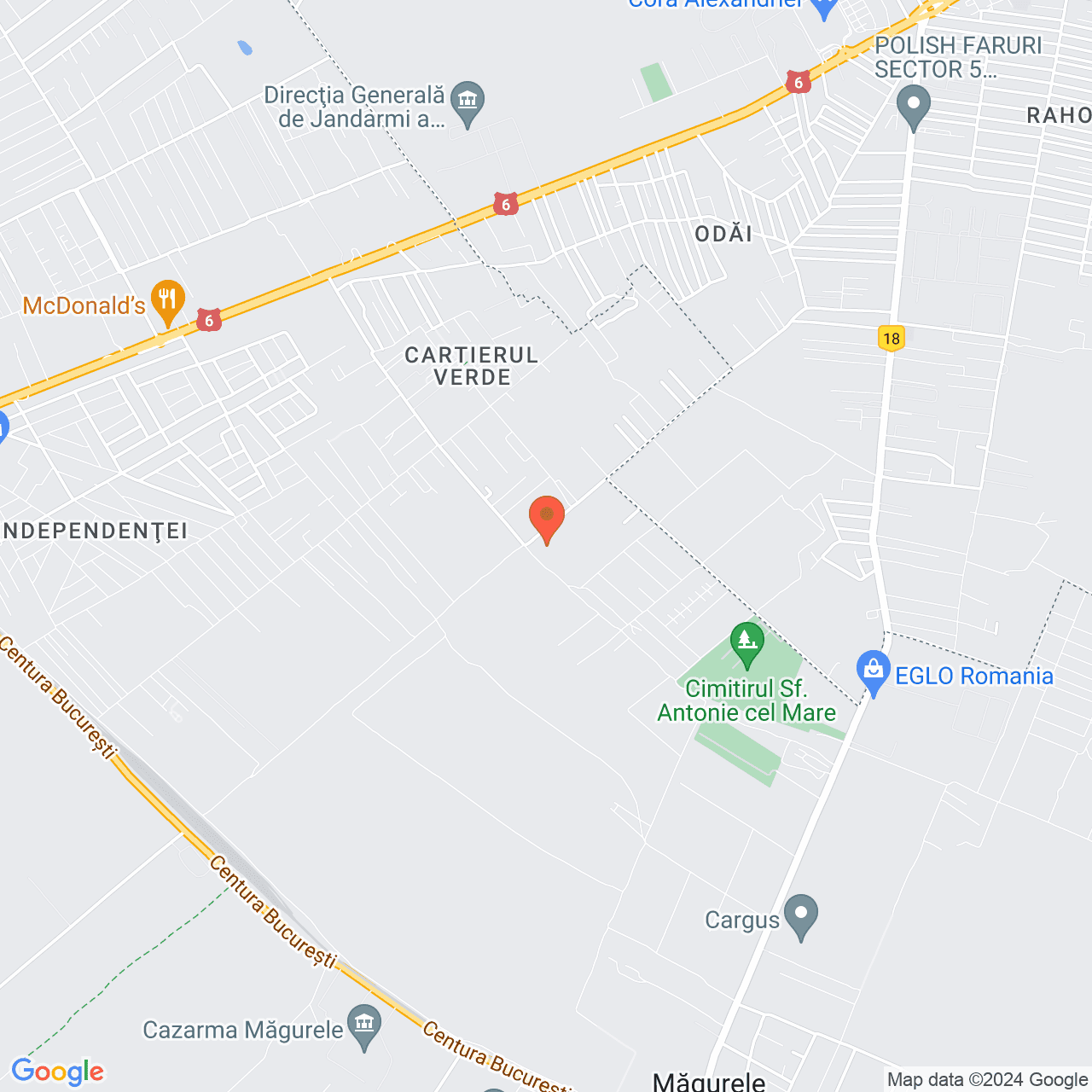 Poza harta streetview, zoom 14, adresa Magurele Ilfov, , judetul