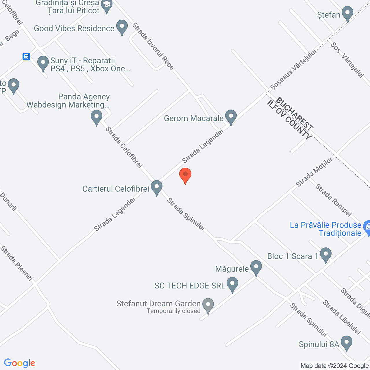 Poza harta streetview, zoom 16, adresa Magurele Ilfov, , judetul