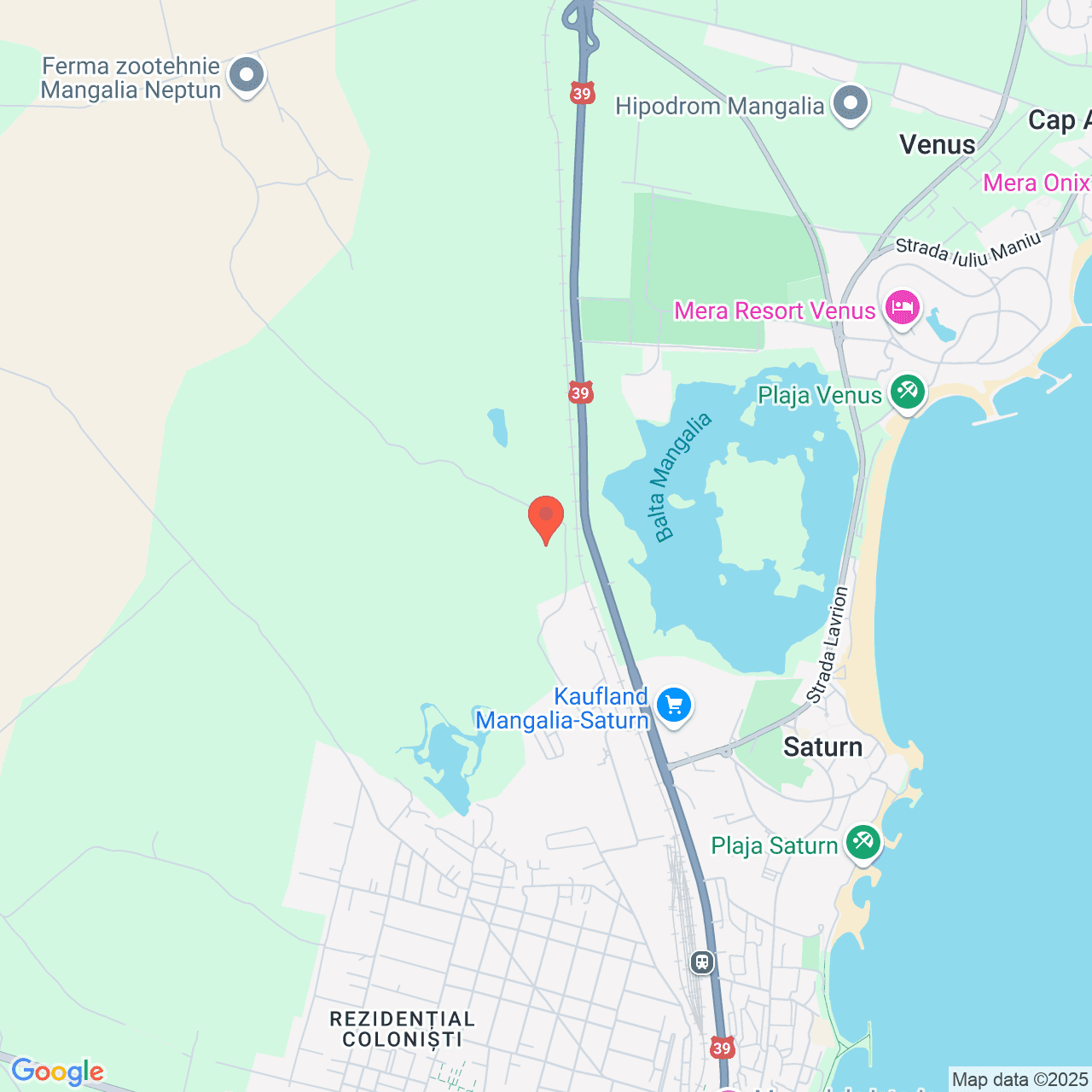 Poza harta streetview, zoom 14, adresa Mangalia, Str. Oborului, , judetul