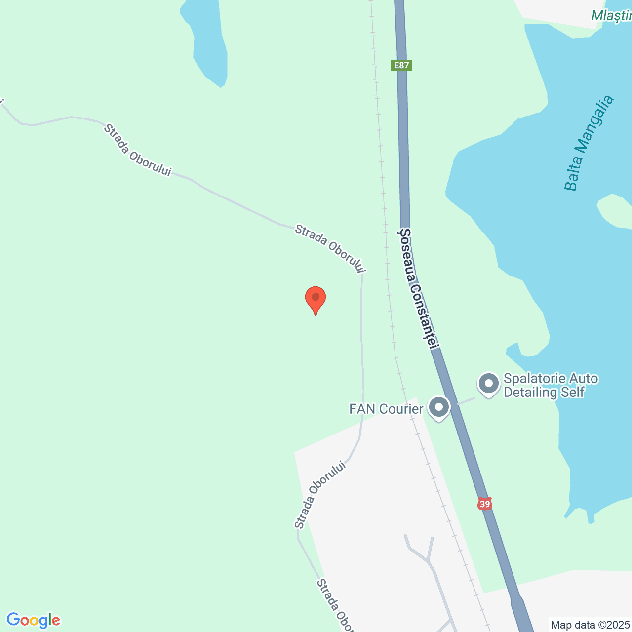 Poza harta streetview, zoom 16, adresa Mangalia, Str. Oborului, , judetul