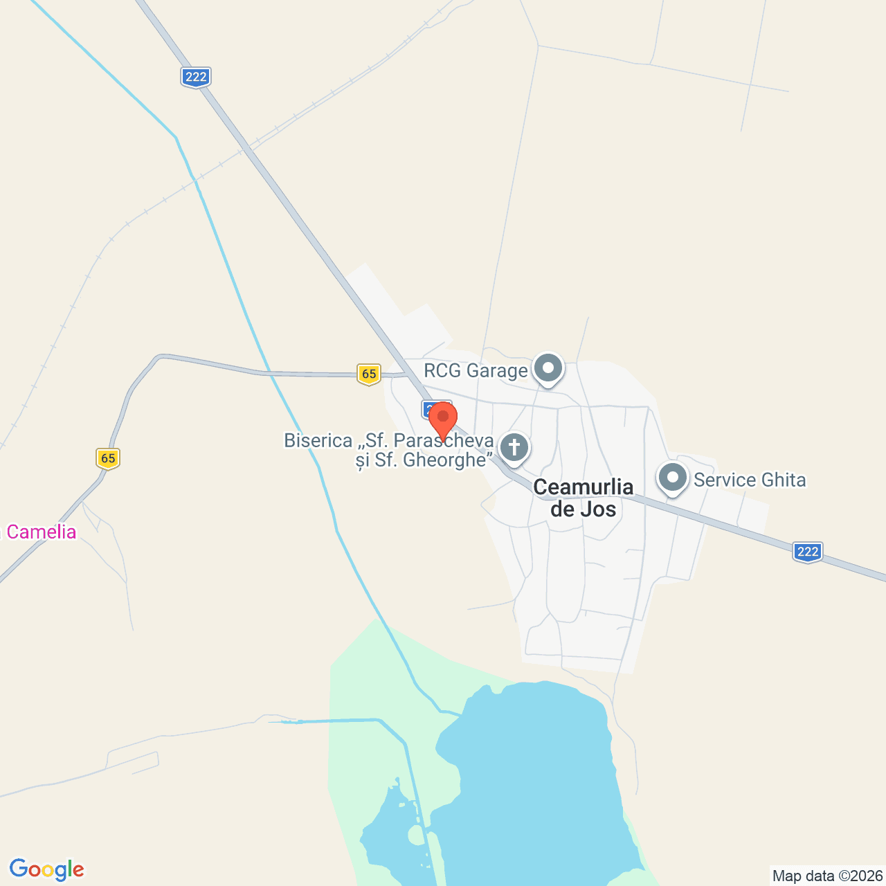 Poza harta streetview, zoom 14, adresa Ceamurlia de Jos, jud. Tulcea, , judetul