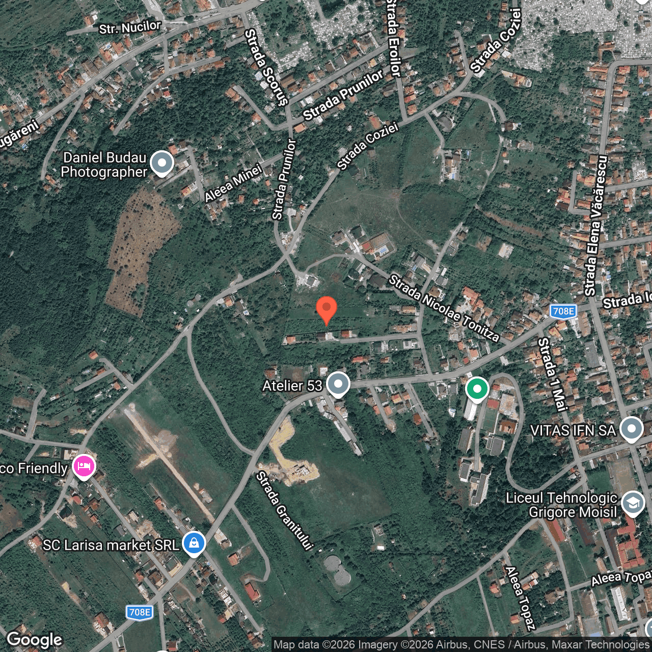 Poza harta hybrid, zoom 16, adresa Deva, Strada Dimitrie Sturza, , judetul