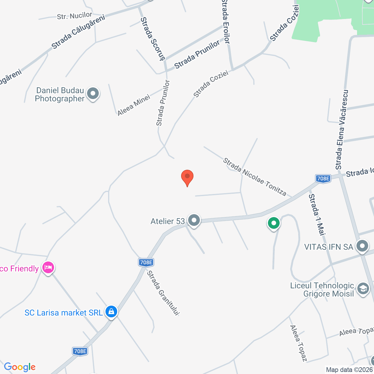 Poza harta streetview, zoom 16, adresa Deva, Strada Dimitrie Sturza, , judetul