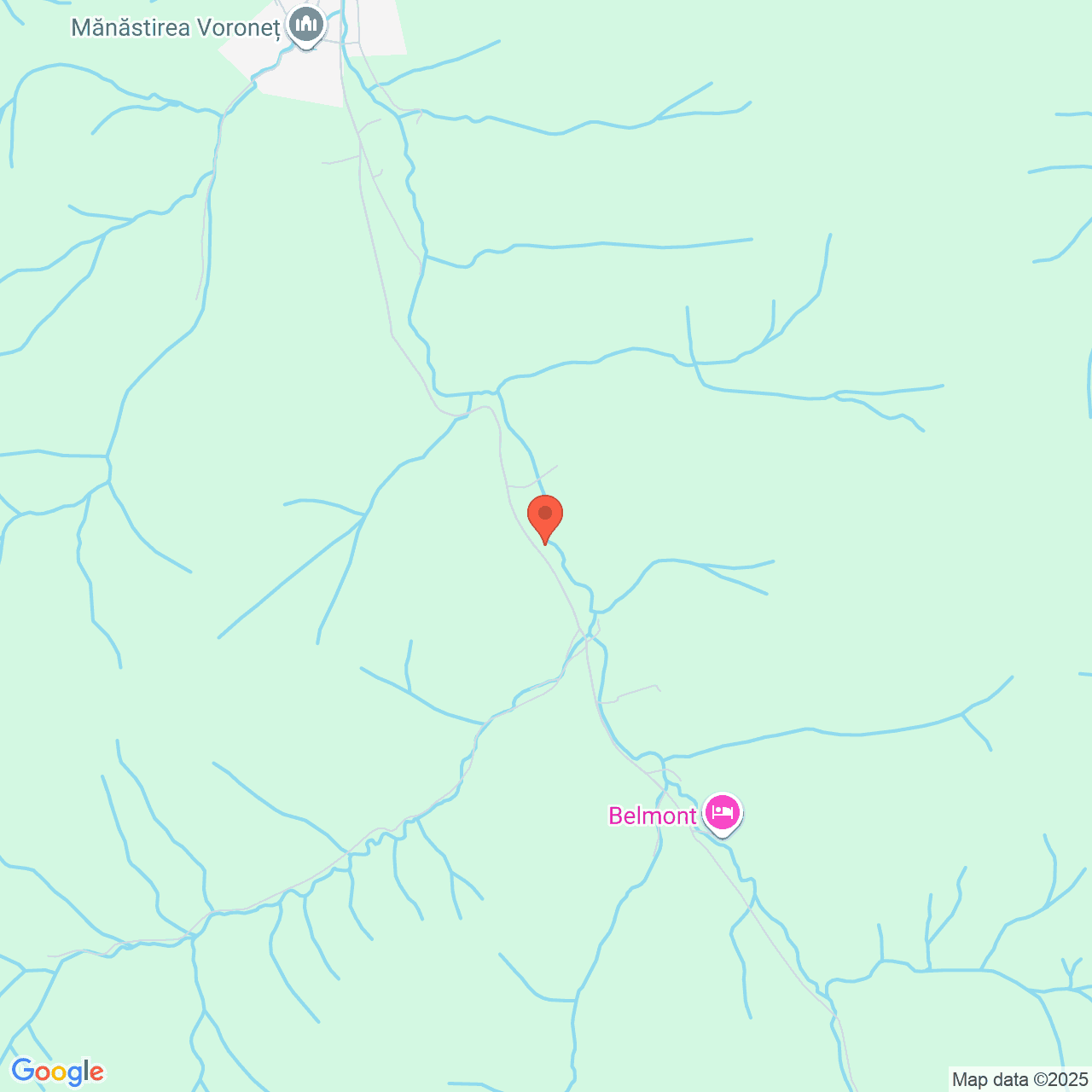 Poza harta streetview, zoom 14, adresa Voronet Gura Humorului, , judetul