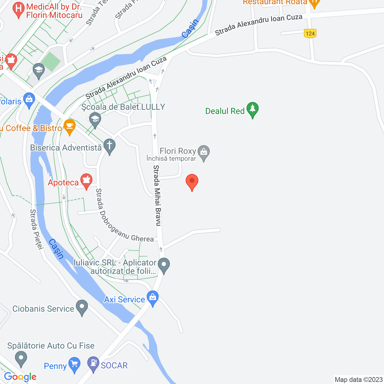 Poza harta streetview, zoom 16, adresa Mihai Bravu 11 Onesti, , judetul