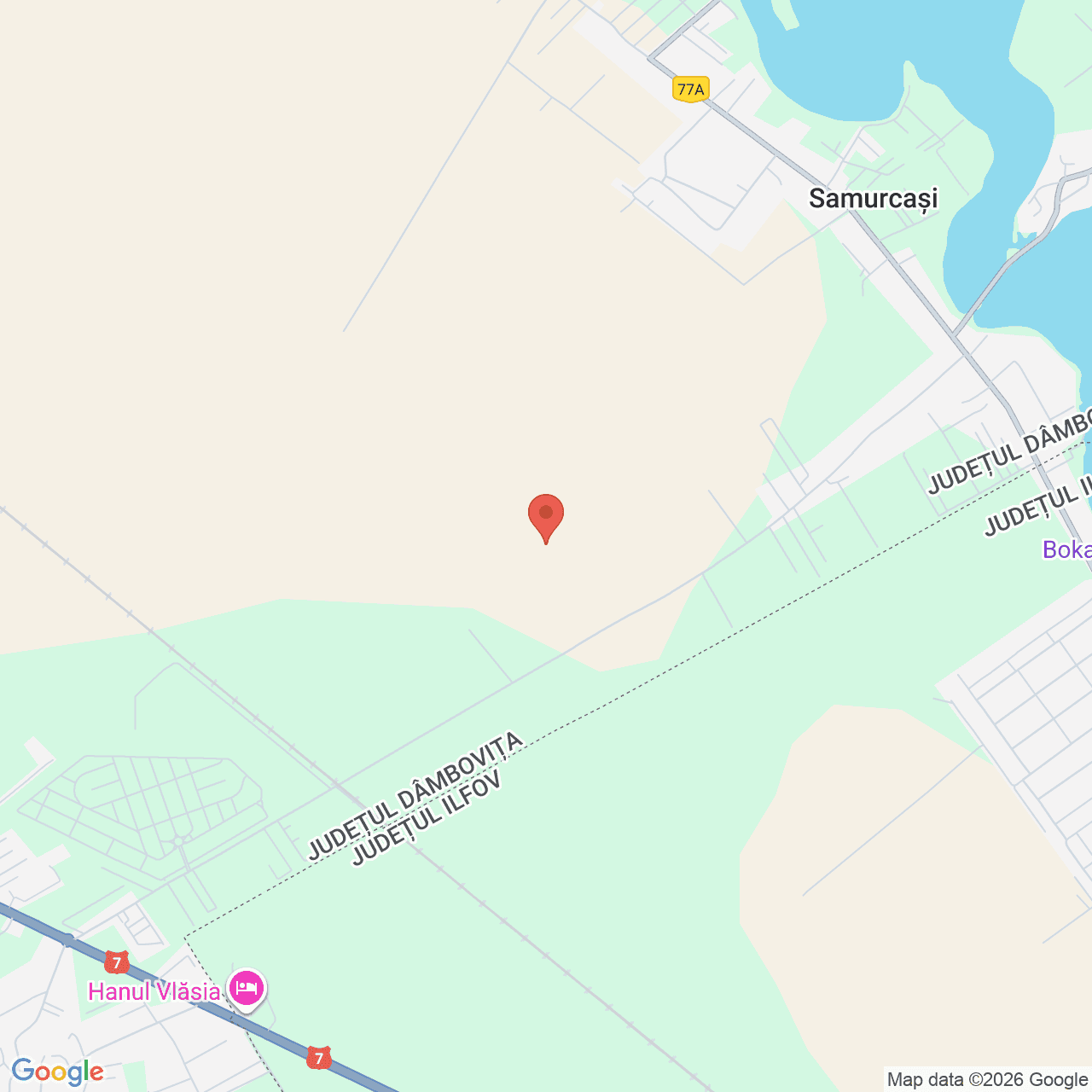 Poza harta streetview, zoom 14, adresa Samurcasi Dambovita, , judetul