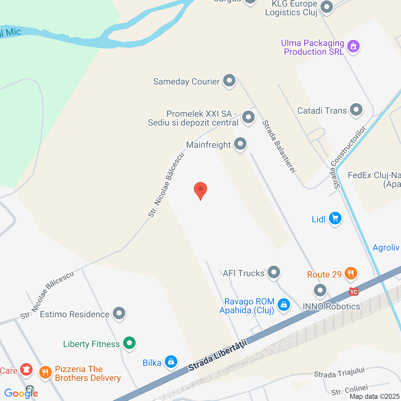 Poza harta streetview, zoom 16, adresa Apahida Cluj, , judetul