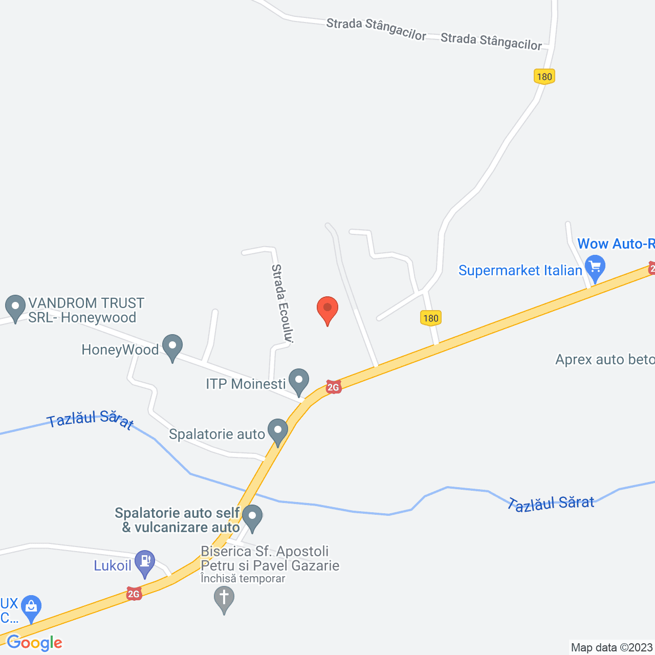 Poza harta streetview, zoom 16, adresa Mihai Eminescu 165 Moinesti, , judetul