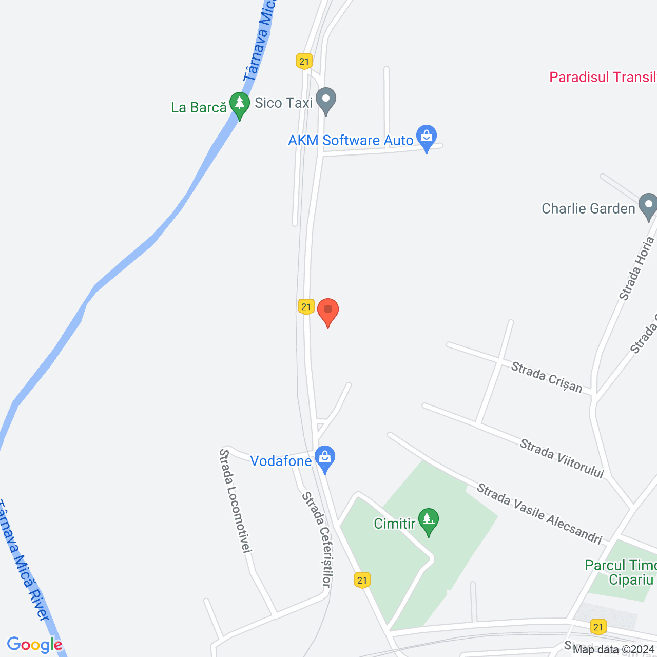 Poza harta streetview, zoom 16, adresa Blaj , , judetul