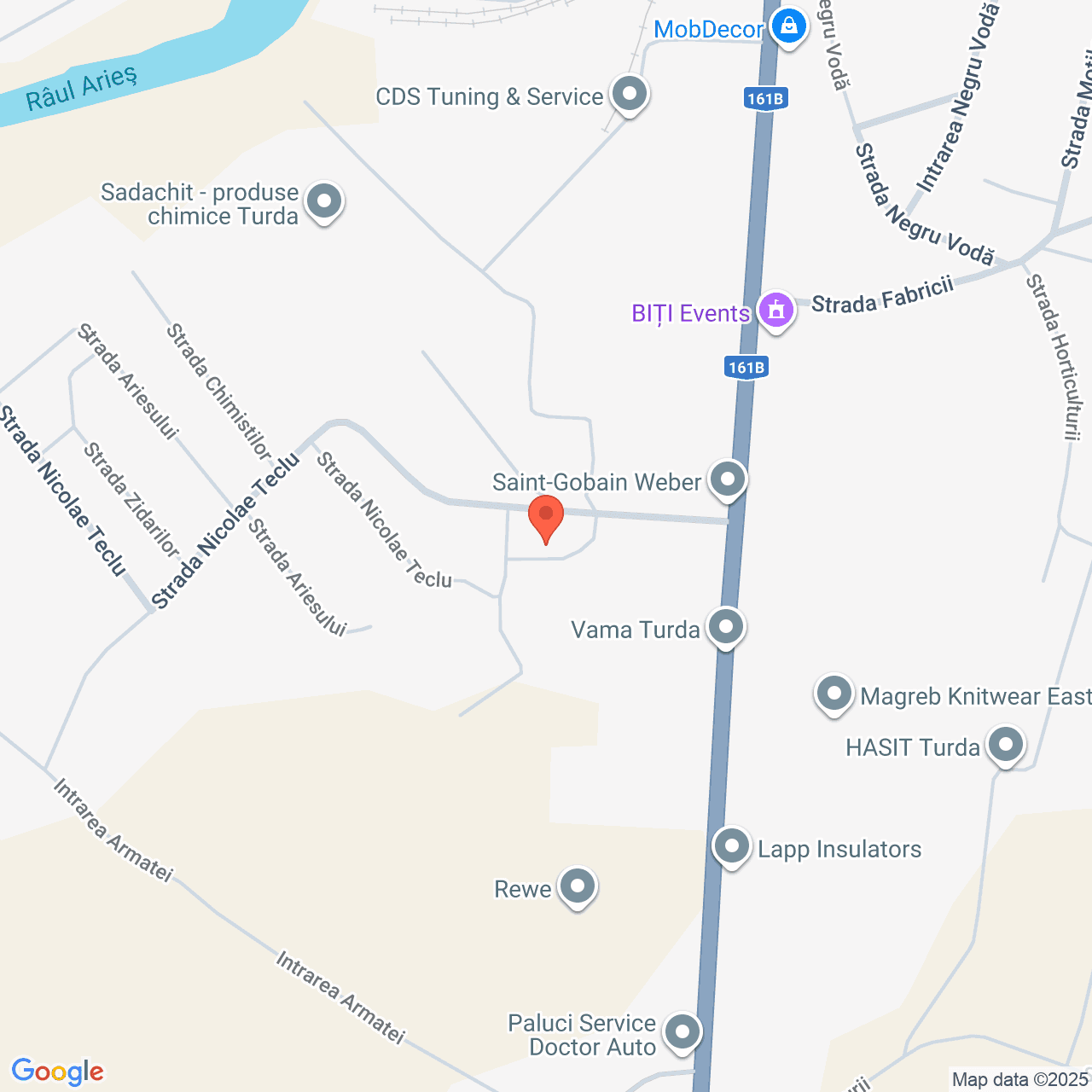 Poza harta streetview, zoom 16, adresa Turda, , judetul