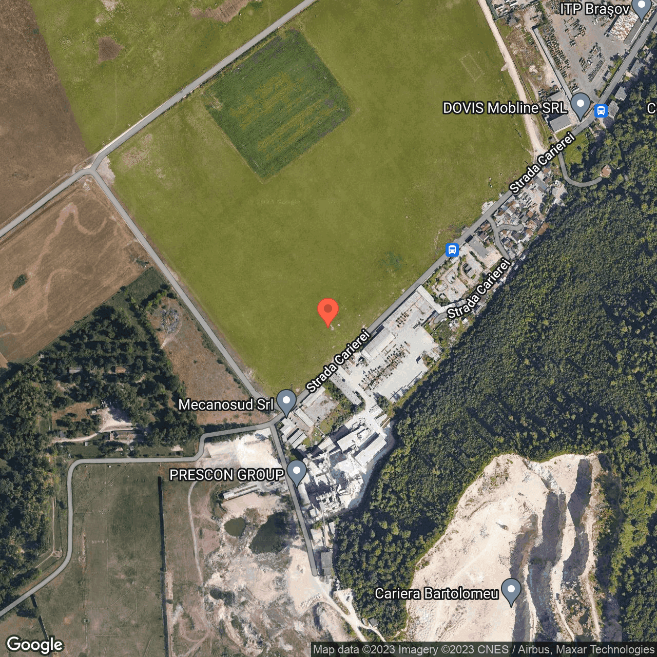 Poza harta hybrid, zoom 16, adresa Brasov, , judetul