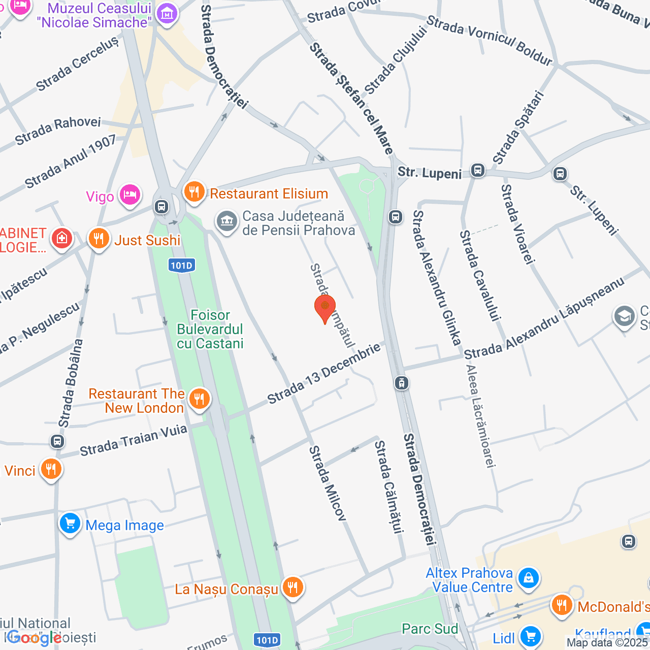 Poza harta streetview, zoom 16, adresa Ploiești, str. Cumpătului , , judetul