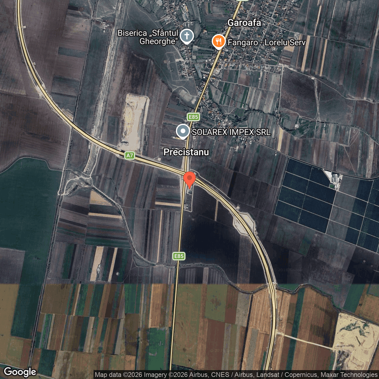 Poza harta hybrid, zoom 14, adresa Balta Raței, Comuna Vânători, , judetul