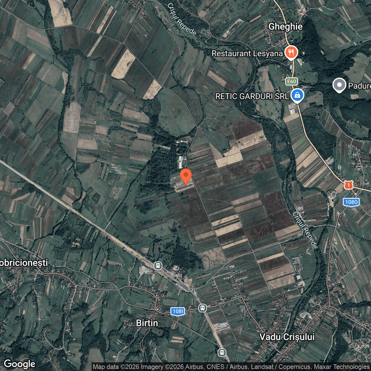 Poza harta hybrid, zoom 14, adresa Vadu Crișului, jud. Bihor, , judetul