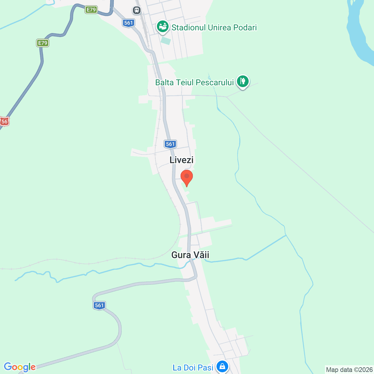 Poza harta streetview, zoom 14, adresa Gura Vaii comuna Podari, Dolj, , judetul