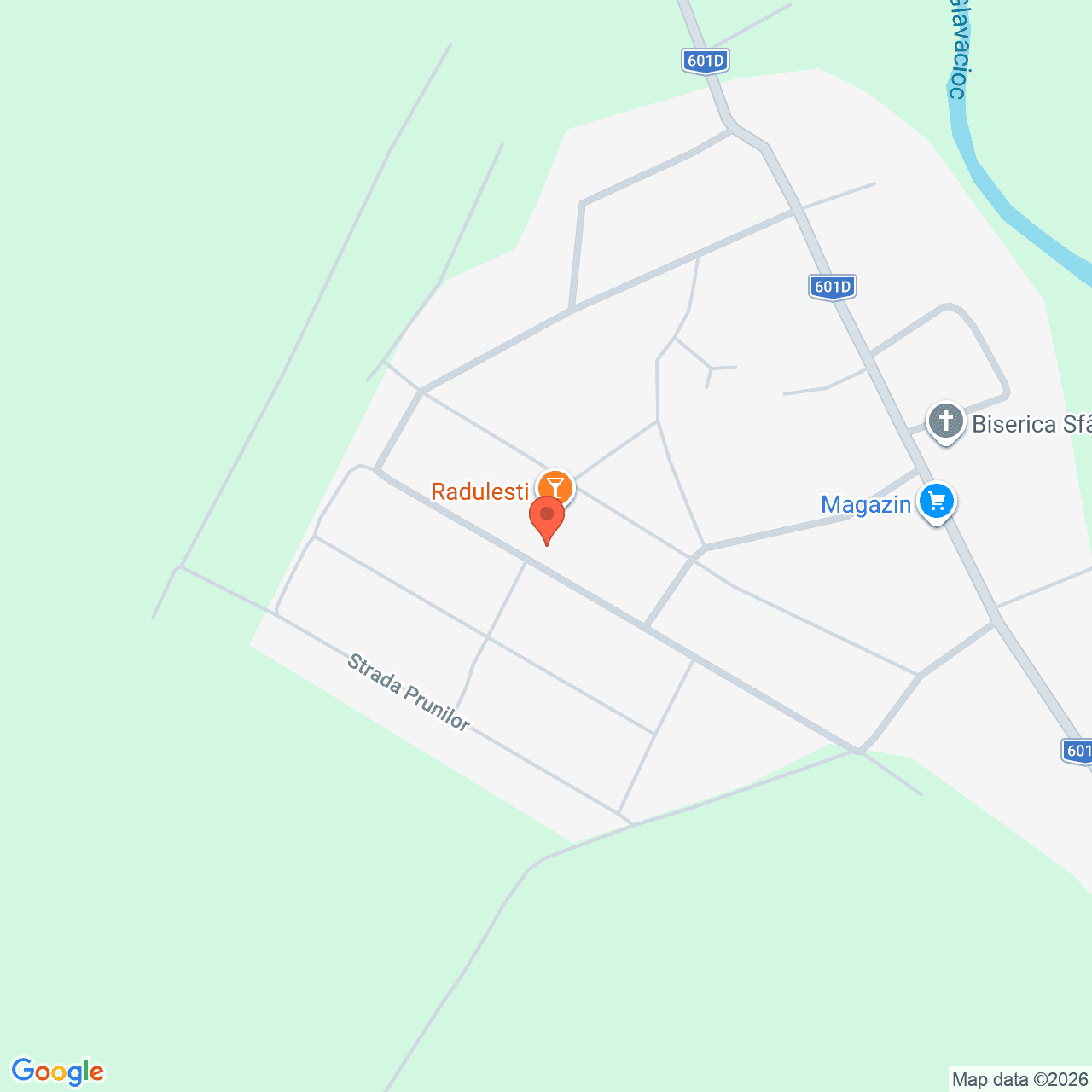 Poza harta streetview, zoom 16, adresa Crevenicu, sat Răduleşti, Teleorman, , judetul