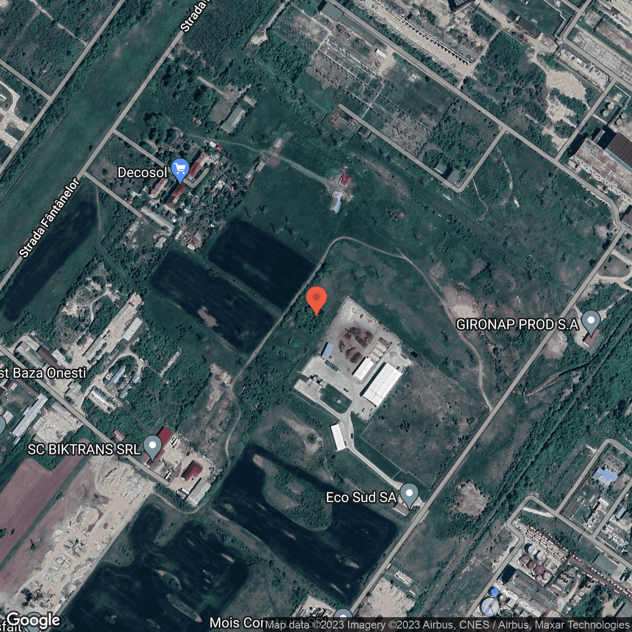 Poza harta hybrid, zoom 16, adresa Onesti, , judetul