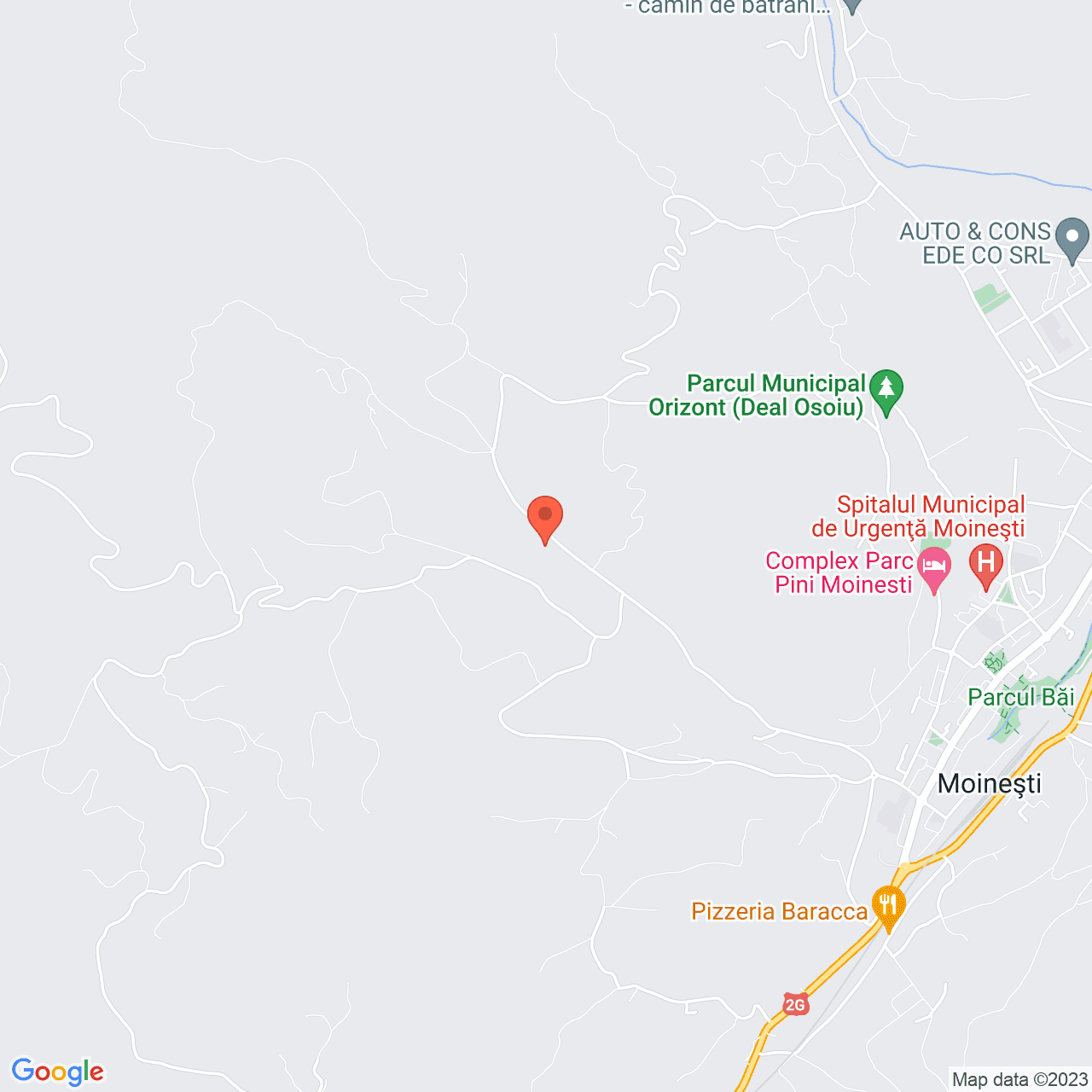 Poza harta streetview, zoom 14, adresa Moinesti, , judetul