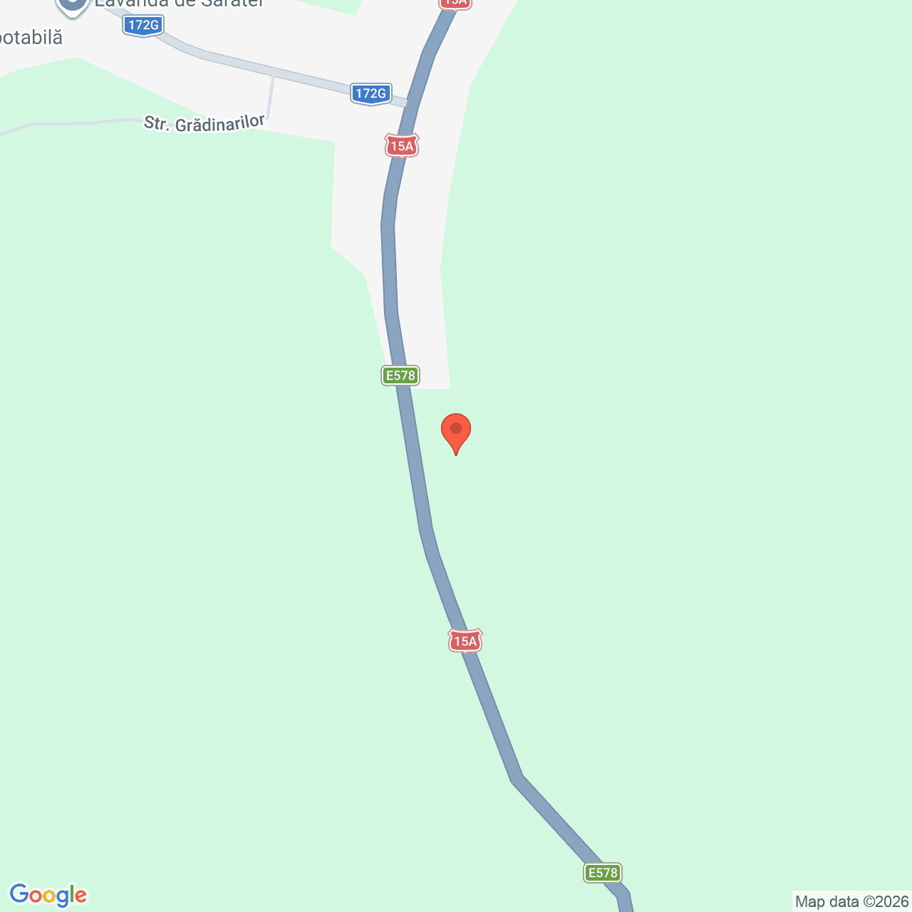 Poza harta streetview, zoom 16, adresa Sărățel, nr. FN, Jud. Bistrița-Năsăud , , judetul