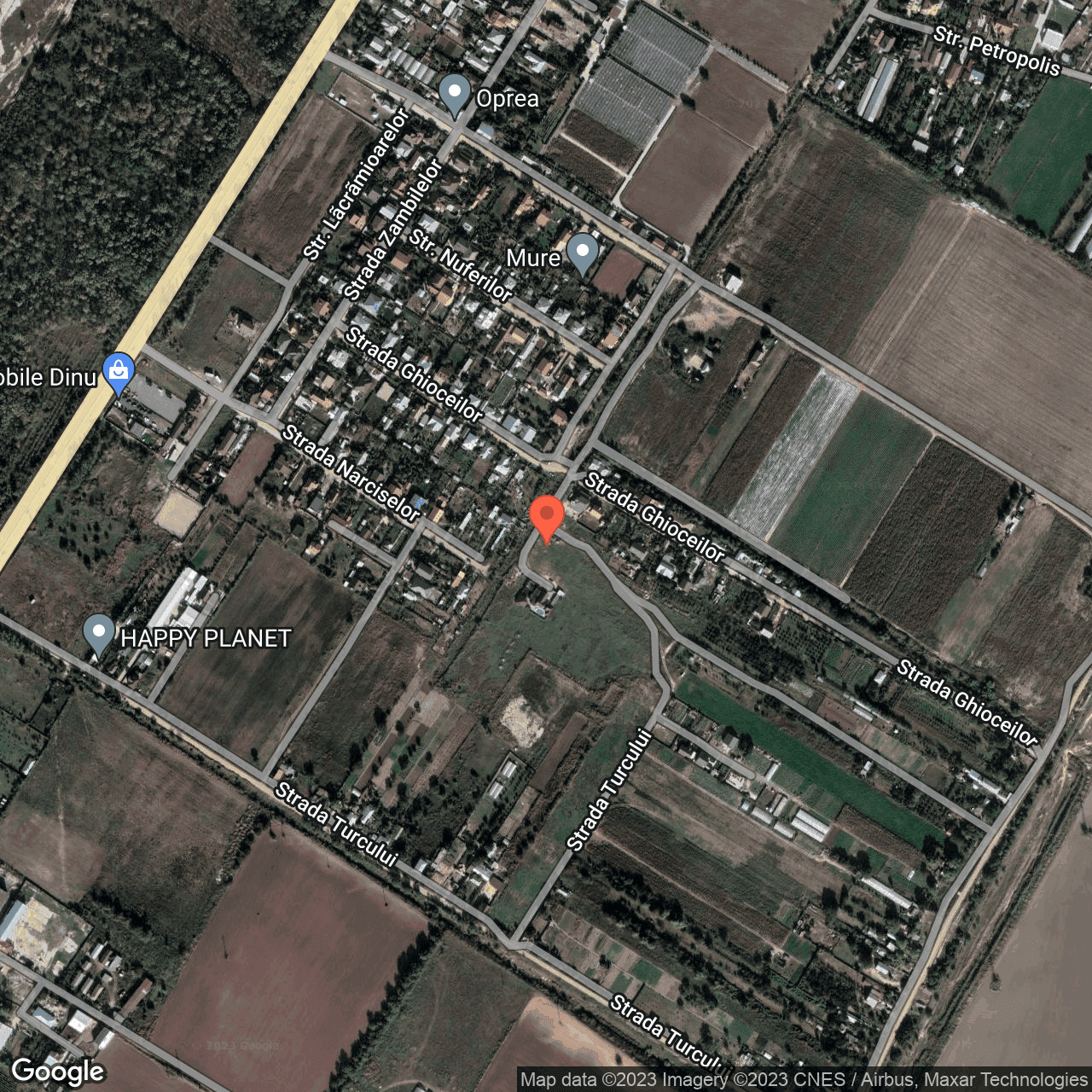 Poza harta hybrid, zoom 16, adresa Varsatura, , judetul