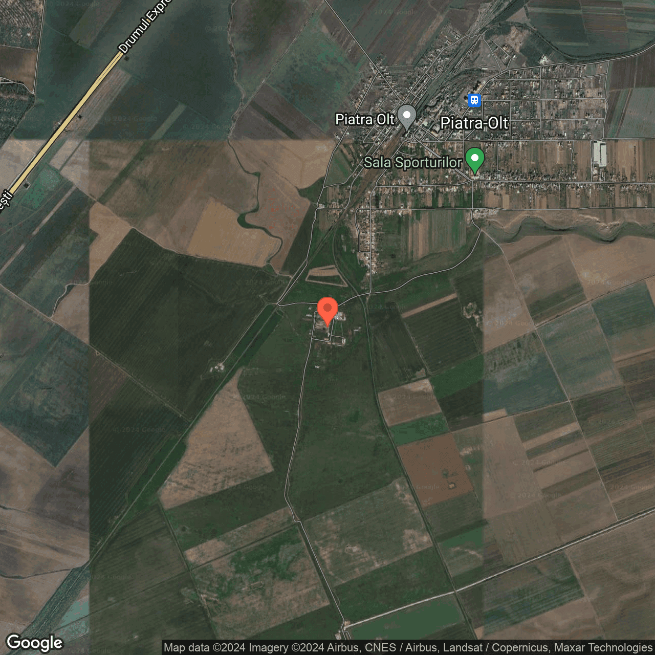 Poza harta hybrid, zoom 14, adresa Piatra Olt, Olt, , judetul