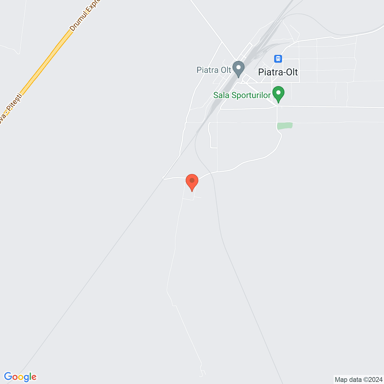 Poza harta streetview, zoom 14, adresa Piatra Olt, Olt, , judetul