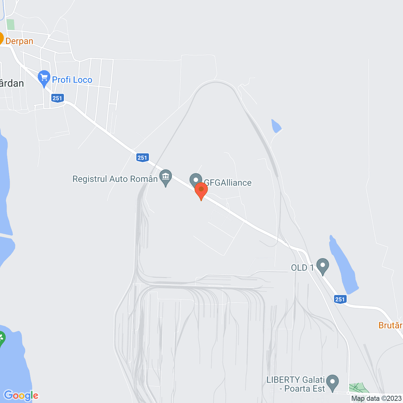 Poza harta streetview, zoom 14, adresa Galati, Calea Smardan nr. 1, , judetul