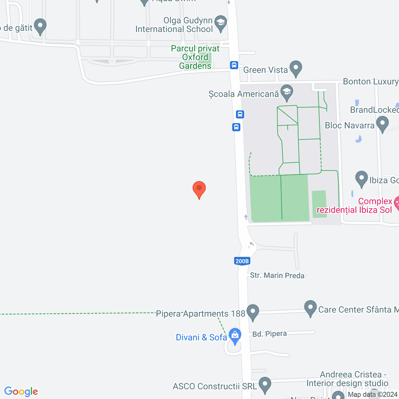 Poza harta streetview, zoom 16, adresa Pipera Voluntari, , judetul