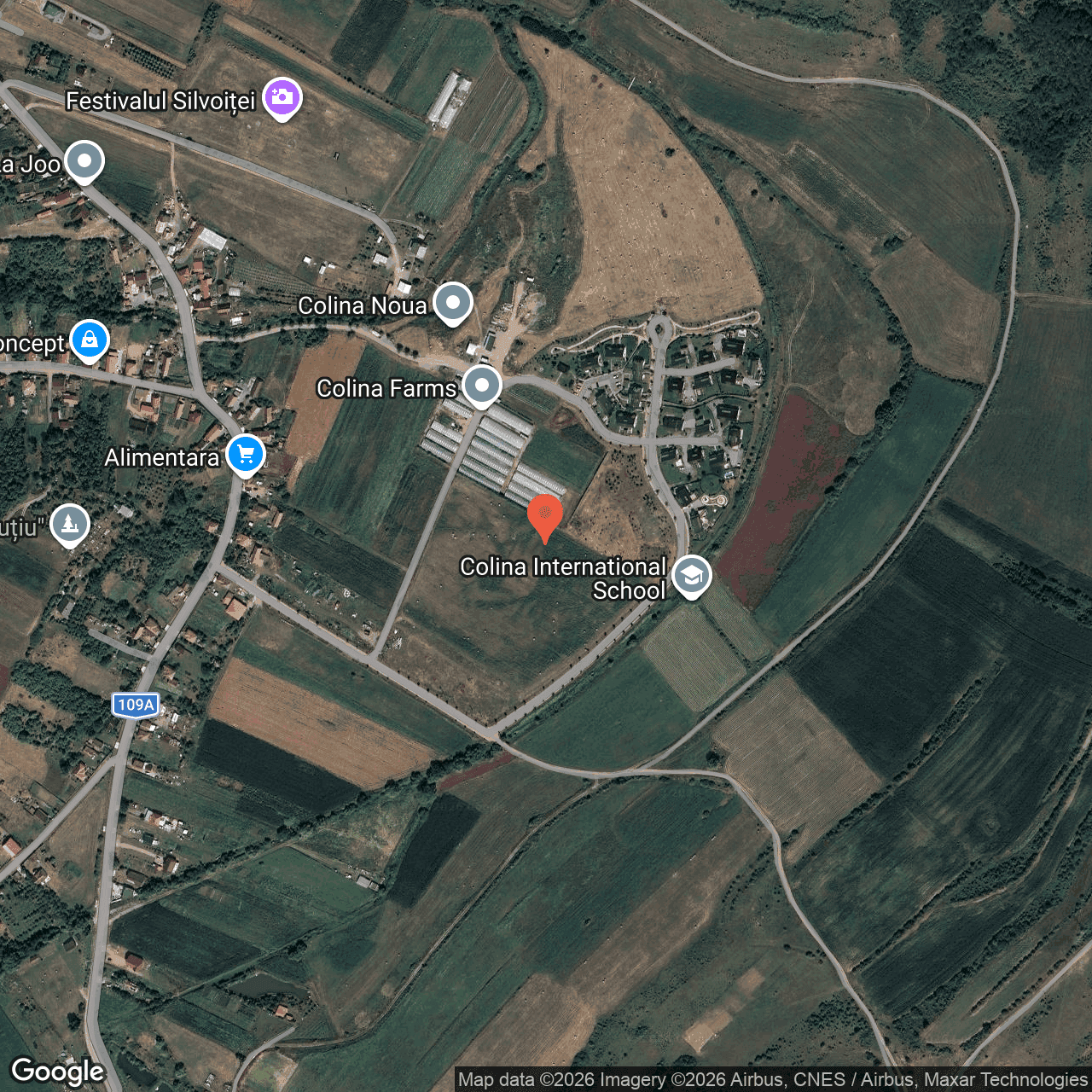 Poza harta hybrid, zoom 16, adresa Sat Băbuțiu, Comuna Vultureni Judet Cluj, , judetul