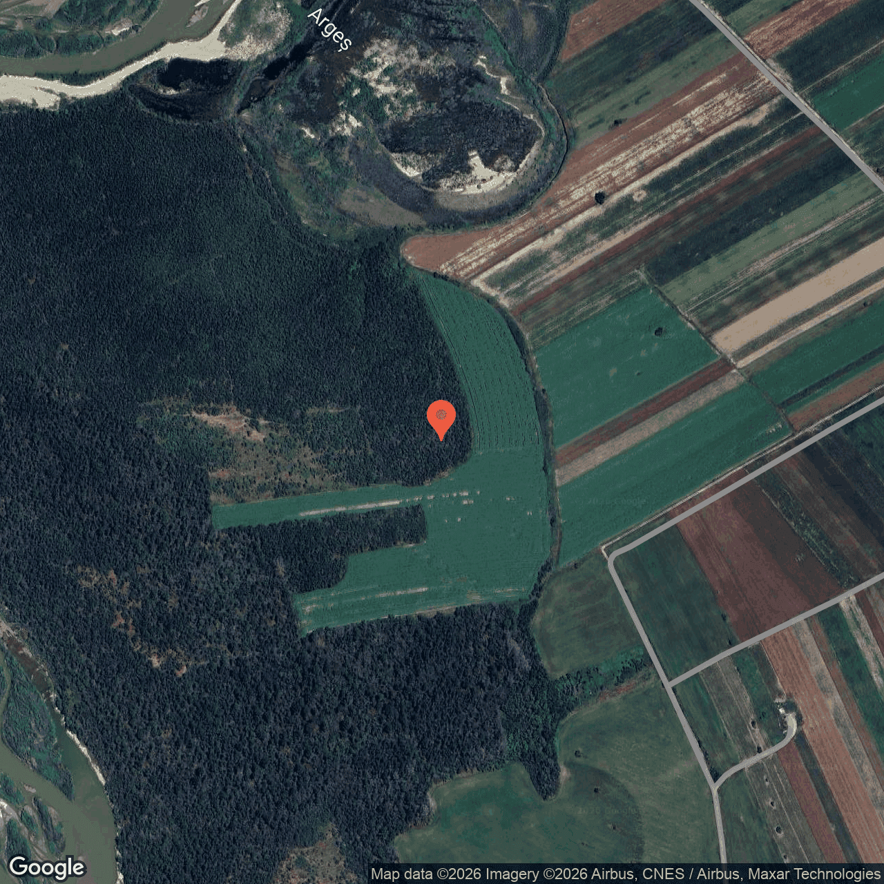 Poza harta hybrid, zoom 16, adresa Odobesti Dambovita, , judetul