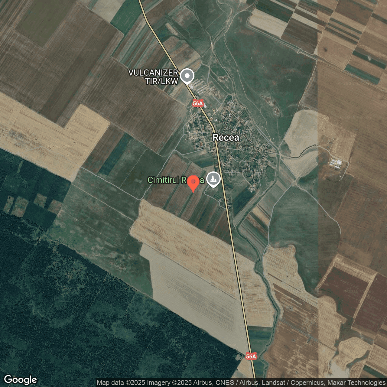 Poza harta hybrid, zoom 14, adresa Punghina, , judetul