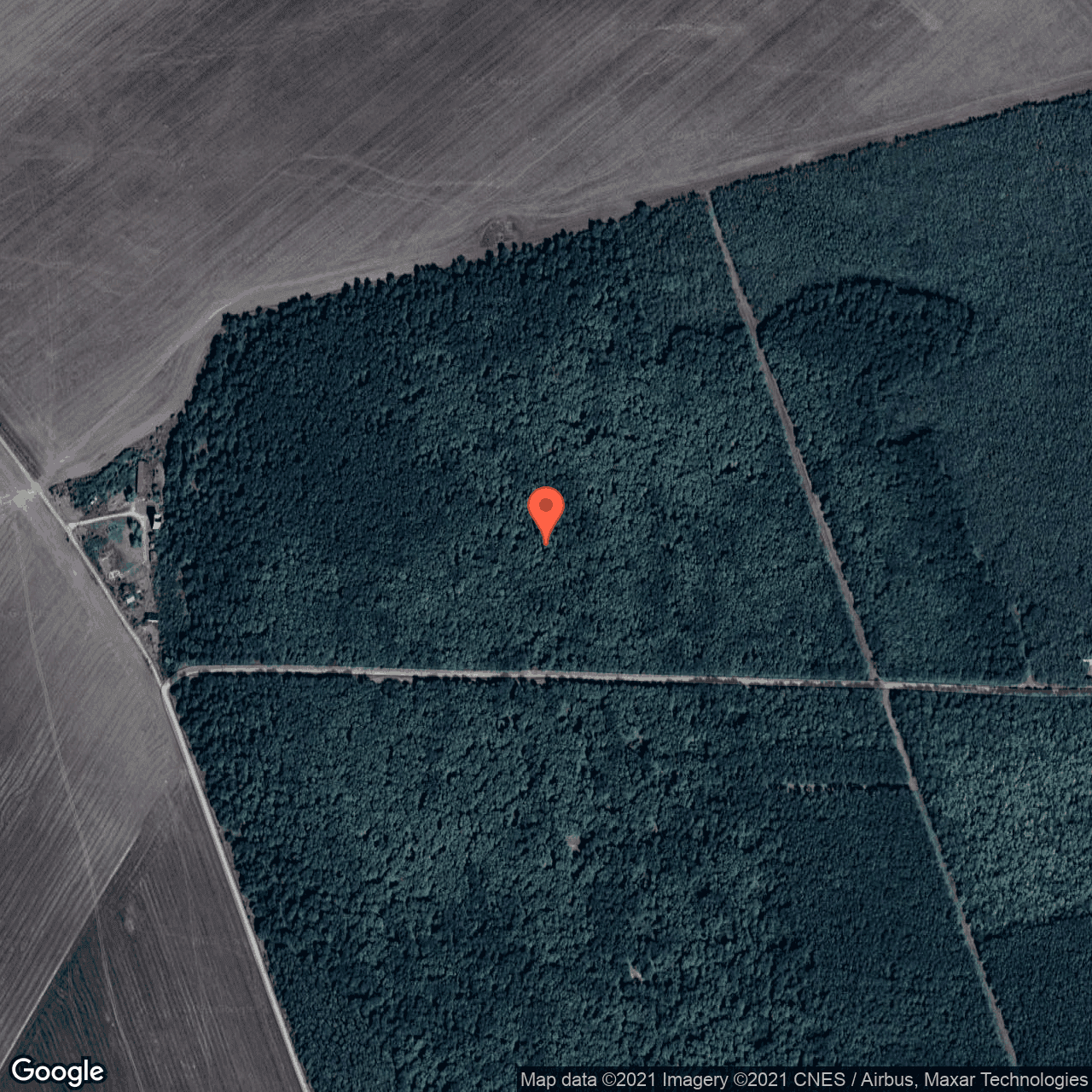 Poza harta hybrid, zoom 16, adresa Mavrodin, Mavrodin, judetul Teleorman