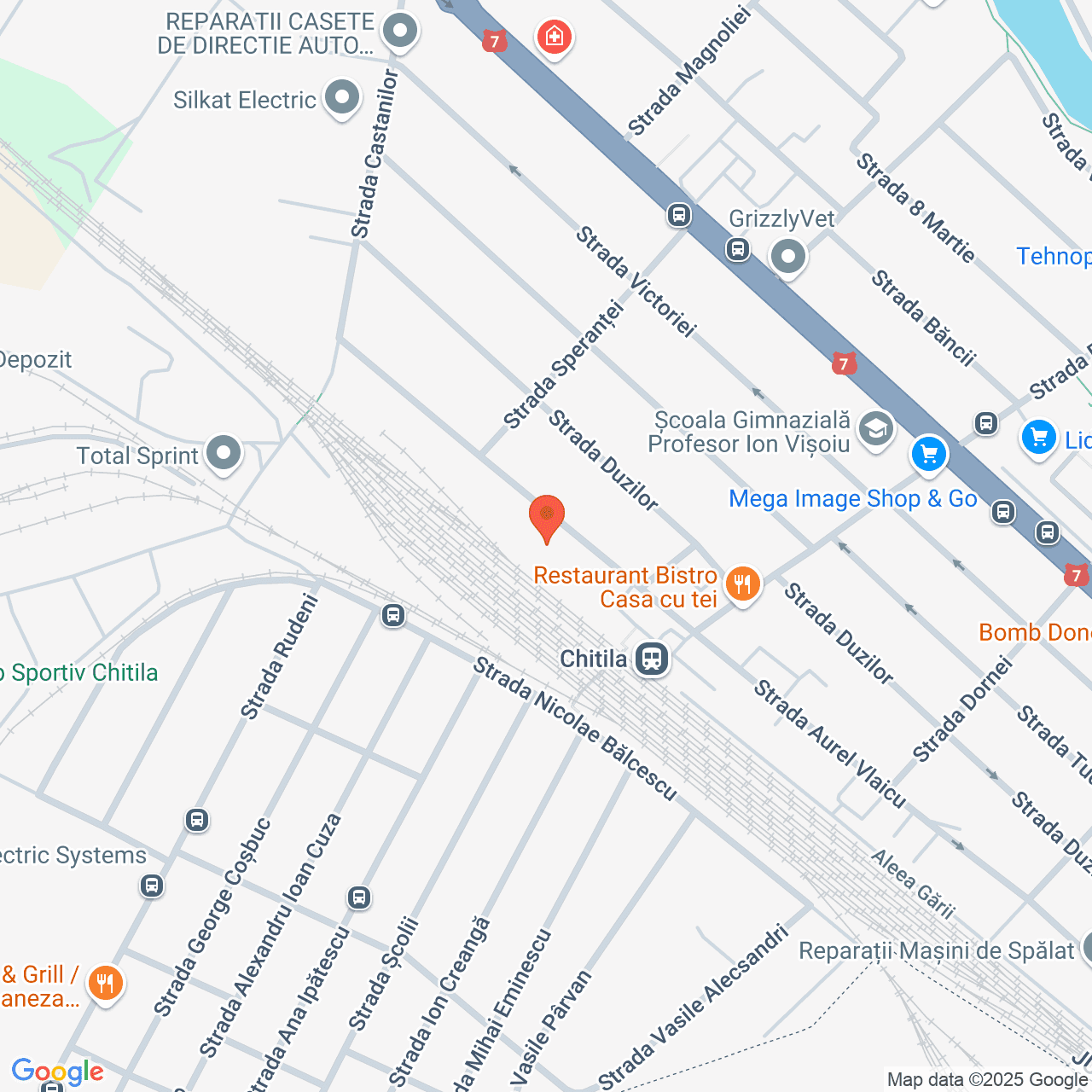 Poza harta streetview, zoom 16, adresa str.Aurel Vlaicu nr.2C, Chitila , , judetul